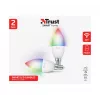 Išmanioji lemputė TRUST 71293 – Wi-Fi balta, E14, 37×100 mm, 2 vnt. pakuotė