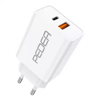 PEDEA 60040100 Universal White AC Fast charging Indoor