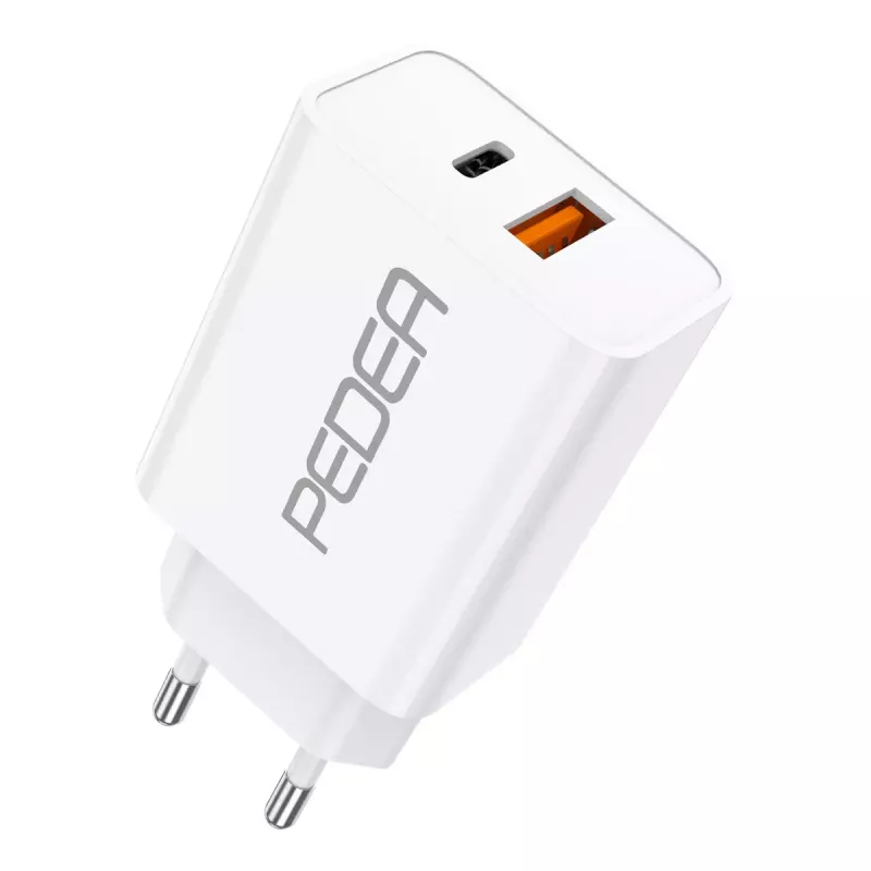 PEDEA 60040100 Universal White AC Fast charging Indoor