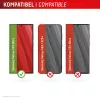 Displex apsauginis stiklas Samsung Galaxy S25 Ultra su dėklu ir EASY-ON® Eco montavimo rėmeliu, atsparus įbrėžimams
