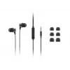 Lenovo 4XD1J77352 ausinės laidinės į ausis biurui / skambučių centrui juodos