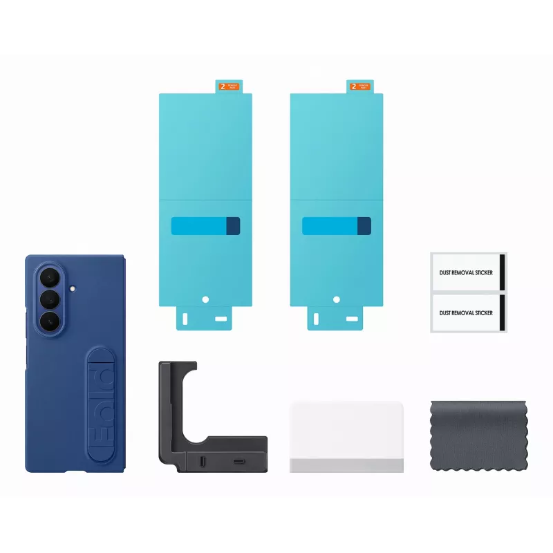 Apsauginis silikoninis dėklas Samsung Galaxy Fold7 – Mėlyna, modelis EF-MF966CNEGWW