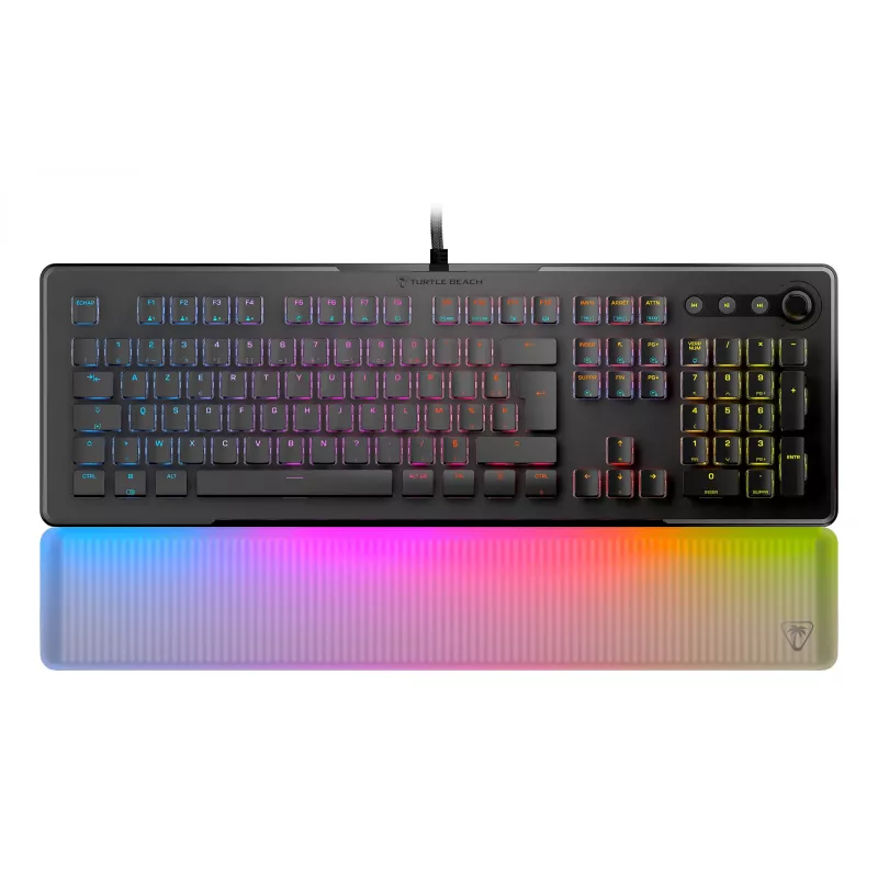 Turtle Beach Vulcan II Max klaviatūra Gaming USB QWERTZ Vokiška Juoda