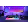 Turtle Beach Vulcan II Max klaviatūra Gaming USB QWERTZ Vokiška Juoda