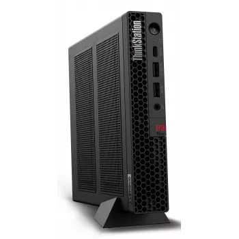 Lenovo ThinkStation P3 Tiny Intel® Core™ i9-14900 64 GB DDR5-SDRAM 1 TB SSD Windows 11 Pro Mini PC Workstation Juoda