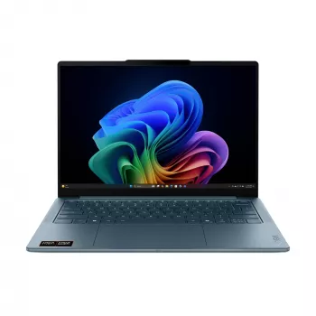 Nešiojamas kompiuteris Lenovo Yoga Slim 7 14AKP10 Copilot+ PC, AMD Ryzen™ AI 7 350, 35,6 cm (14 inch) 2.8K, 16 GB LPDDR5, 512 GB SSD, Wi-Fi 7, Windows 11 Home, Teal
