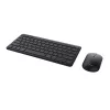 Trust Lyra belaidė klaviatūra su pele, RF Wireless + Bluetooth, QWERTZ, juoda