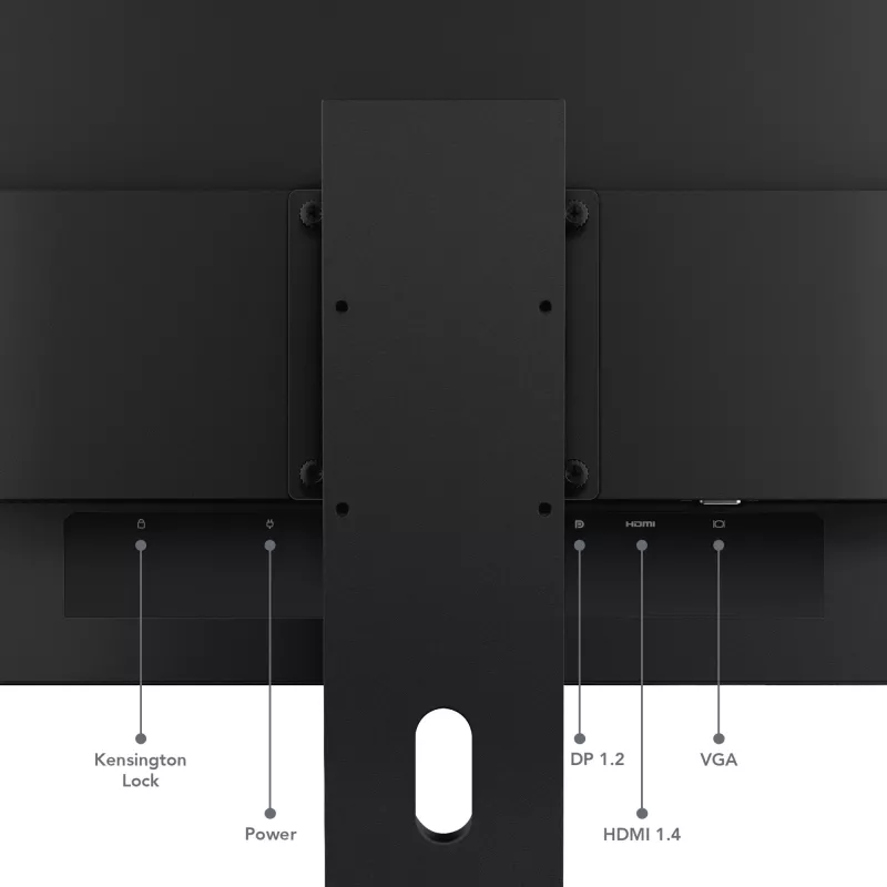 Monitorius Lenovo ThinkVision E24-40, 60,5 cm (23,8 colio), 1920 x 1080 pikselių, Full HD, LCD, 6 ms, juodas