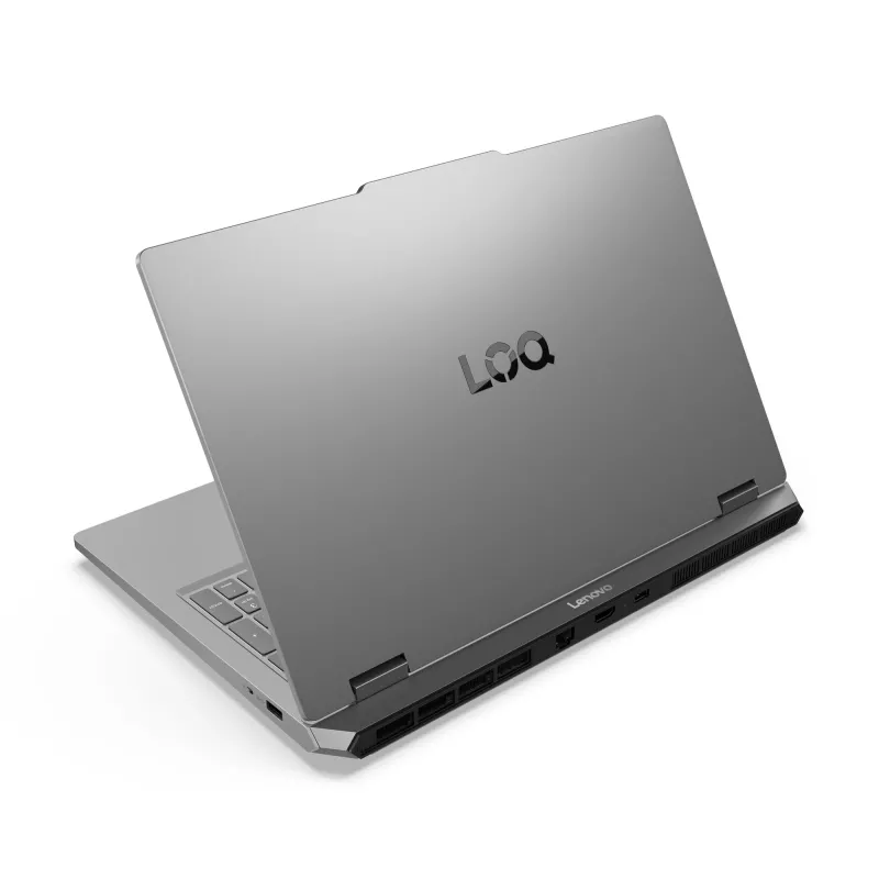 Nešiojamas kompiuteris Lenovo LOQ Essential 15IRX11, Intel Core i5-13450HX, 15.6 inch Full HD, 16 GB DDR5, 1 TB SSD, NVIDIA GeForce RTX 5060, Wi-Fi 6, Windows 11 Home, pilka