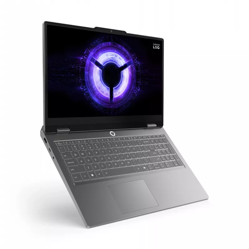 Nešiojamas kompiuteris Lenovo LOQ Essential 15IRX11, Intel Core i5-13450HX, 15.6 inch Full HD, 16 GB DDR5, 1 TB SSD, NVIDIA GeForce RTX 5060, Wi-Fi 6, Windows 11 Home, pilka