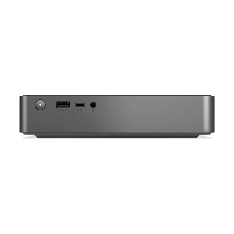 Lenovo IdeaCentre Mini 01IRH10R Intel Core 7 240H 16 GB DDR5-SDRAM 512 GB SSD Mini PC Pilka