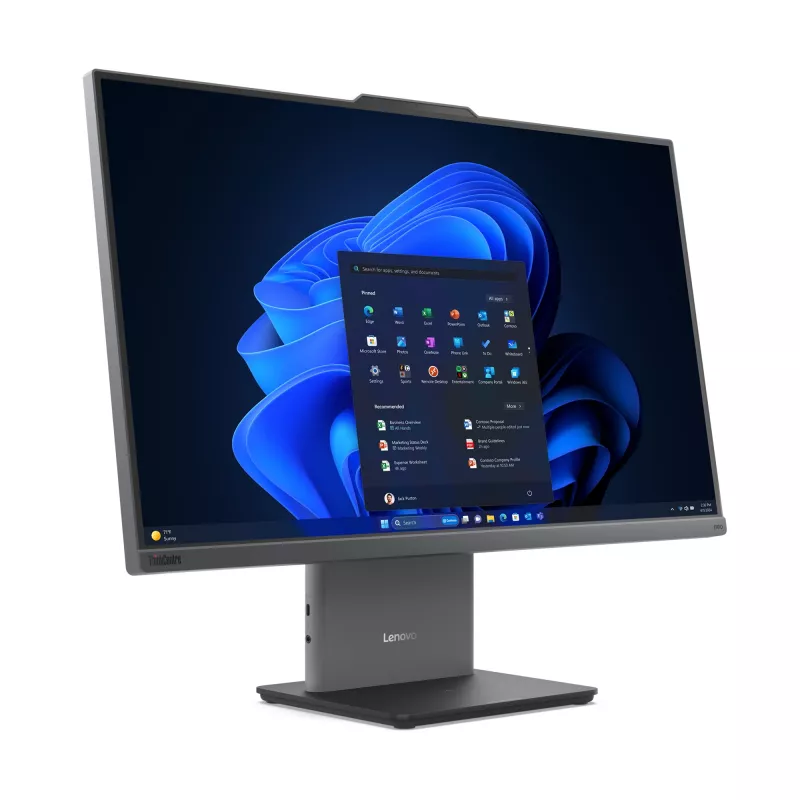 Lenovo ThinkCentre neo 50a 27 Gen 5 – „All-in-One“ kompiuteris su 27 colių liečiamuoju ekranu
