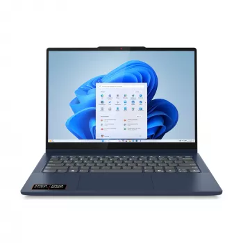 Lenovo IdeaPad 5 2-in-1 14AKP10 Copilot+ PC, AMD Ryzen™ AI 7 350, 14 colių WUXGA liečiamas ekranas, 16 GB LPDDR5x, 1 TB SSD, Wi-Fi 7, Windows 11 Home, Vokiška mėlyna
