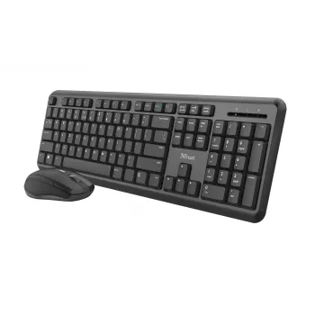 Trust TKM-350 belaidis klaviatūros ir pelės rinkinys, QWERTZ, RF, juodas