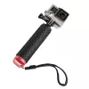 Plūduriuojanti rankena veiksmo kameroms Hama 00004458 1/4 colio plastikinė juoda raudona 19 cm