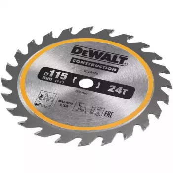 Pjovimo diskas medienai DeWALT DT20420-QZ 115 mm