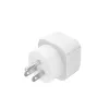 Hama 00223438 maitinimo kištuko adapteris Type B lizdas Type C (Europlug) + Type F baltas