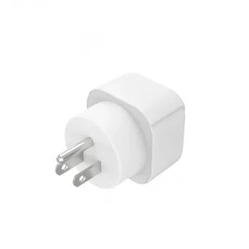 Hama 00223438 maitinimo kištuko adapteris Type B lizdas Type C (Europlug) + Type F baltas