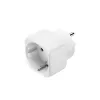 Hama 00223438 maitinimo kištuko adapteris Type B lizdas Type C (Europlug) + Type F baltas