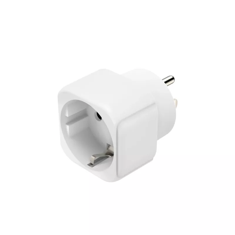 Hama 00223438 maitinimo kištuko adapteris Type B lizdas Type C (Europlug) + Type F baltas