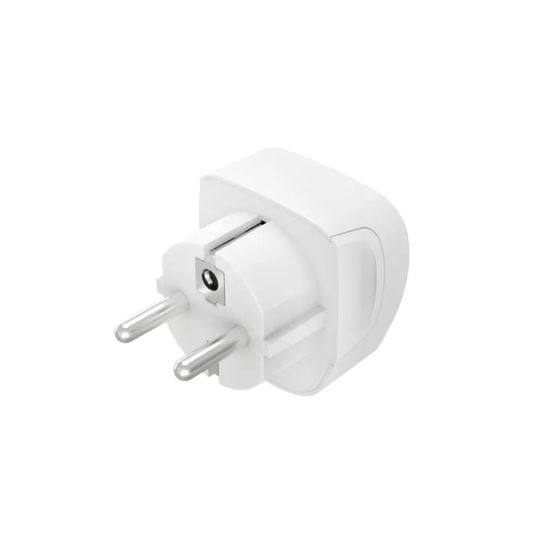 Hama 00223456 kištukinis adapteris Type E/F hibridinis universalus baltas