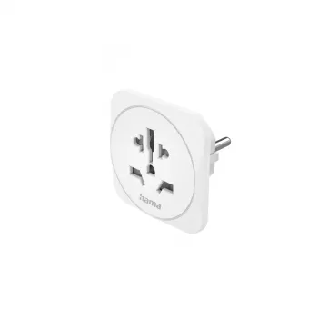 Hama 00223455 universalus kištukinis adapteris baltas