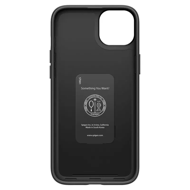 Dangtelis Spigen ACS06776 iPhone 15 15,5 cm Juodas