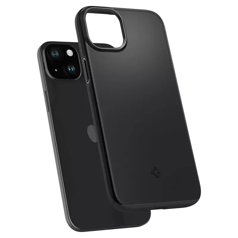 Dangtelis Spigen ACS06776 iPhone 15 15,5 cm Juodas