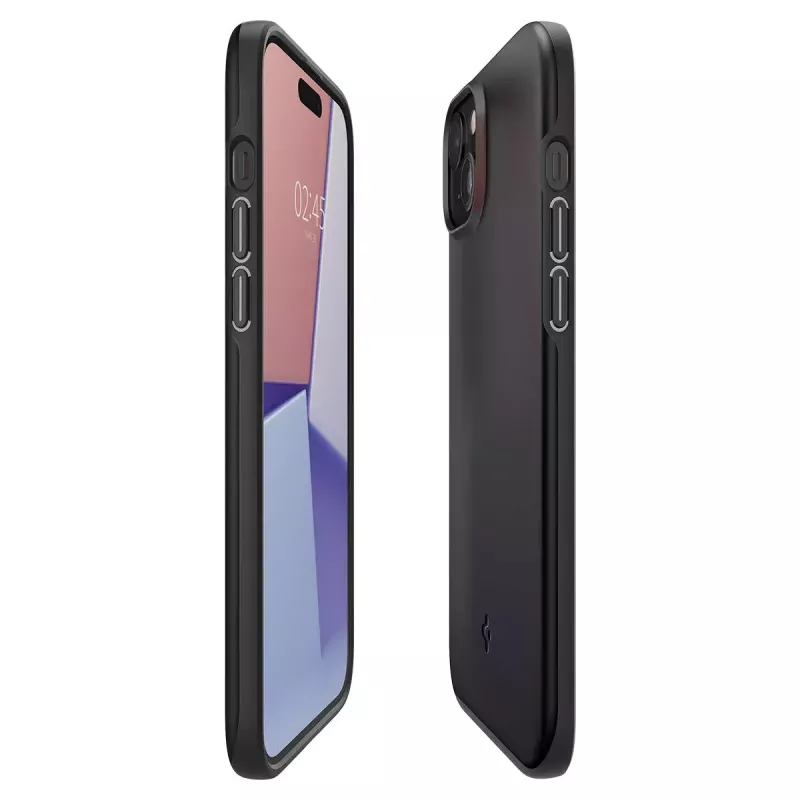Dangtelis Spigen ACS06776 iPhone 15 15,5 cm Juodas
