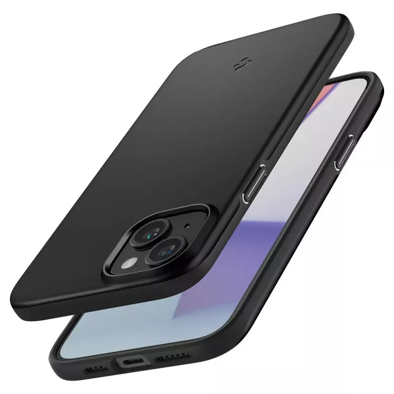 Dangtelis Spigen ACS06776 iPhone 15 15,5 cm Juodas