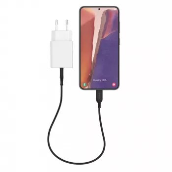 mophie essentials 20W USB-C PD sieninis adapteris Universal White AC greitasis įkrovimas