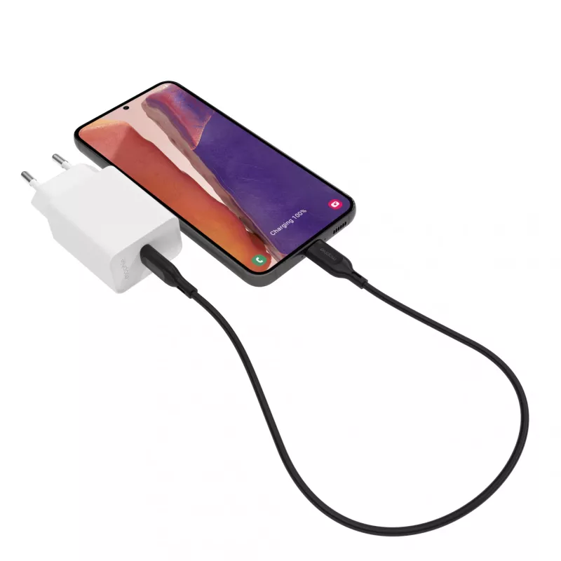 mophie essentials 20W USB-C PD sieninis adapteris Universal White AC greitasis įkrovimas
