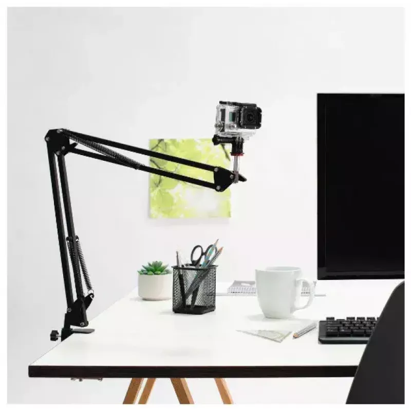 Hama 700 II Žiedo šviesa, mikrofonas, internetinė kamera, fotoaparatas, mobilusis telefonas / išmanusis telefonas, planšetė / UMPC Juoda