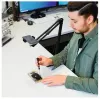 Hama 700 II Žiedo šviesa, mikrofonas, internetinė kamera, fotoaparatas, mobilusis telefonas / išmanusis telefonas, planšetė / UMPC Juoda