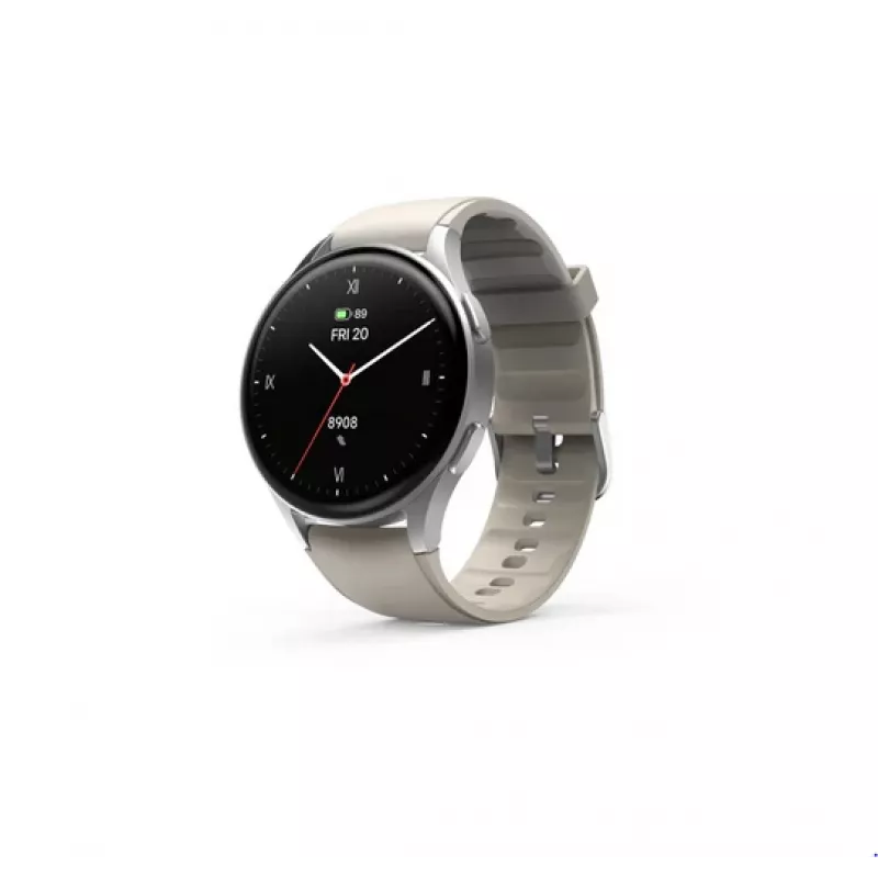 Hama Smartwatch 8900 3,35 cm (1,32 colio) AMOLED 42 mm Skaitmeninis 466 x 466 pikselių Liečiamas ekranas Sidabrinis GPS (palydovas)