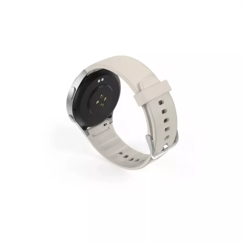 Hama Smartwatch 8900 3,35 cm (1,32 colio) AMOLED 42 mm Skaitmeninis 466 x 466 pikselių Liečiamas ekranas Sidabrinis GPS (palydovas)