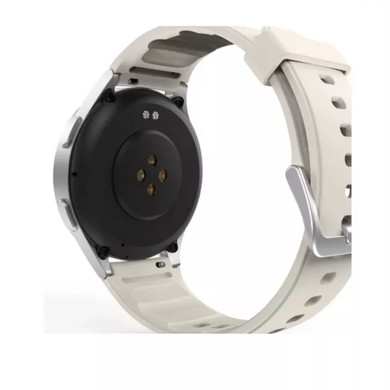 Hama Smartwatch 8900 3,35 cm (1,32 colio) AMOLED 42 mm Skaitmeninis 466 x 466 pikselių Liečiamas ekranas Sidabrinis GPS (palydovas)