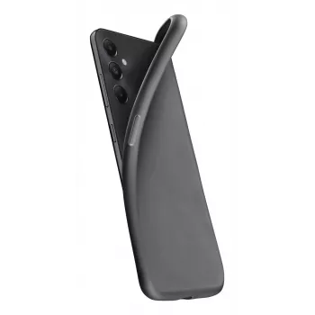 Cellularline CHROMAGALA15K Chroma dėklas, skirtas Samsung Galaxy A15 4G/5G, juodas