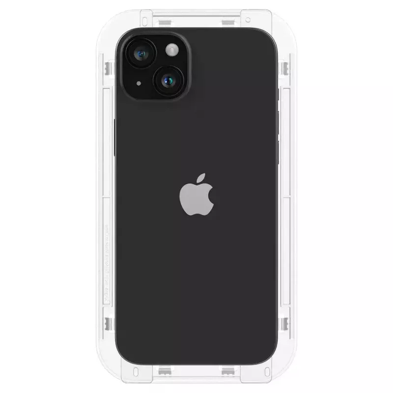 Spigen iPhone 15 Glas.tR EZ Fit apsauginis stiklas, grūdintas, permatomas