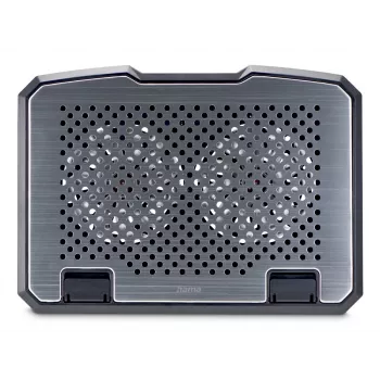 Hama aliumininis nešiojamojo kompiuterio aušinimo stovas 39,6 cm (15,6 colio) juodas