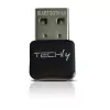 Techly IDATA USB-BLT5 USB Bluetooth 5.0 adapteris, juodas