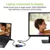 Techly HDMI į VGA adapteris, juodas, 0,1 m, 1920x1200, 60 Hz