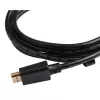 HDMI kabelis TECHLY ICOC HDMI21-8-030 3 m, HDMI Type A kištukas–kištukas, HDMI 2.1, 48 Gbit/s, auksuoti kontaktai, juodas