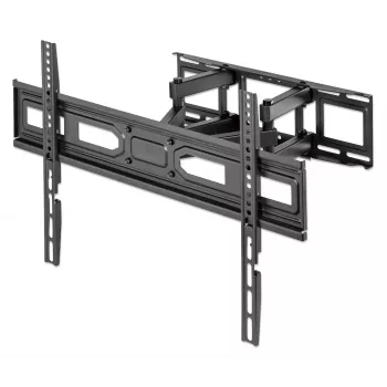 Manhattan TV ir monitoriaus laikiklis sieninis pilnas judesys 1 ekranui 37-65 juodas VESA 100x100 iki 600x400mm Max 40kg