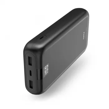 Hama 00201711 nešiojamas įkroviklis LiPo 24000 mAh antracitinis