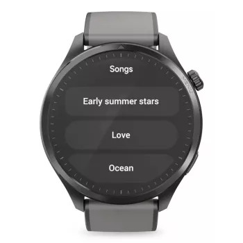 Hama 9000 3,63 cm (1,43 colio) AMOLED 52 mm Skaitmeninis Liečiamas Ekranas Antracitas GPS