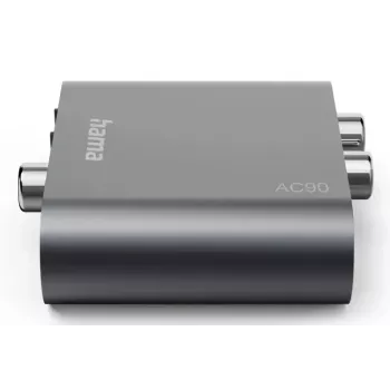 Hama AC90 Sidabrinis USB Type-C įkroviklis 5V 49,1 mm x 57,4 mm x 16,8 mm