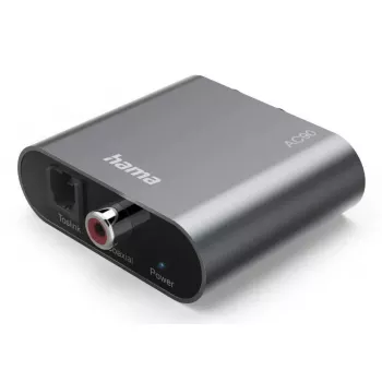 Hama AC90 Sidabrinis USB Type-C įkroviklis 5V 49,1 mm x 57,4 mm x 16,8 mm