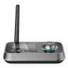 Belaidis garso siųstuvas/imtuvas HAMA Link.it duo 3,5 mm, Bluetooth, 10 m atstumas, USB maitinimas, juodas