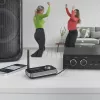 Belaidis garso siųstuvas/imtuvas HAMA Link.it duo 3,5 mm, Bluetooth, 10 m atstumas, USB maitinimas, juodas